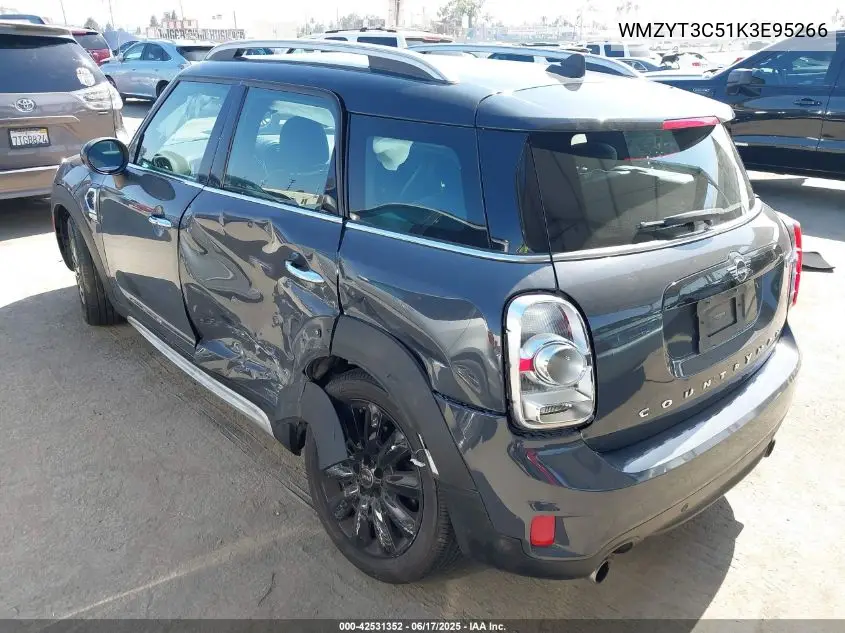 2019 Mini Countryman Cooper S VIN: WMZYT3C51K3E95266 Lot: 42531352