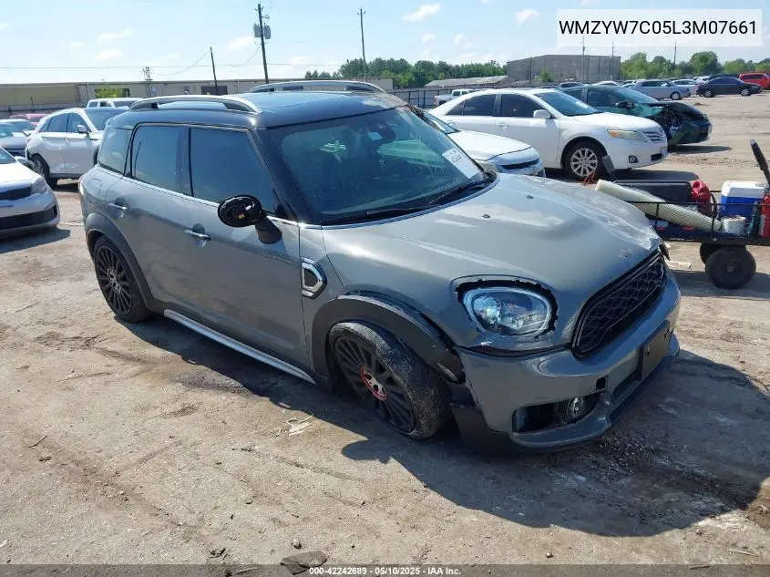 2020 Mini Countryman Cooper S VIN: WMZYW7C05L3M07661 Lot: 42242689