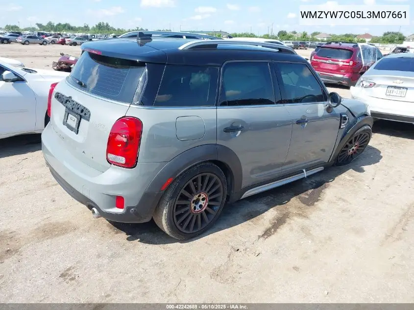 2020 Mini Countryman Cooper S VIN: WMZYW7C05L3M07661 Lot: 42242689