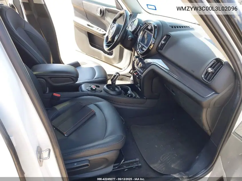 2020 Mini Countryman Cooper VIN: WMZYW3C00L3L02096 Lot: 42249277