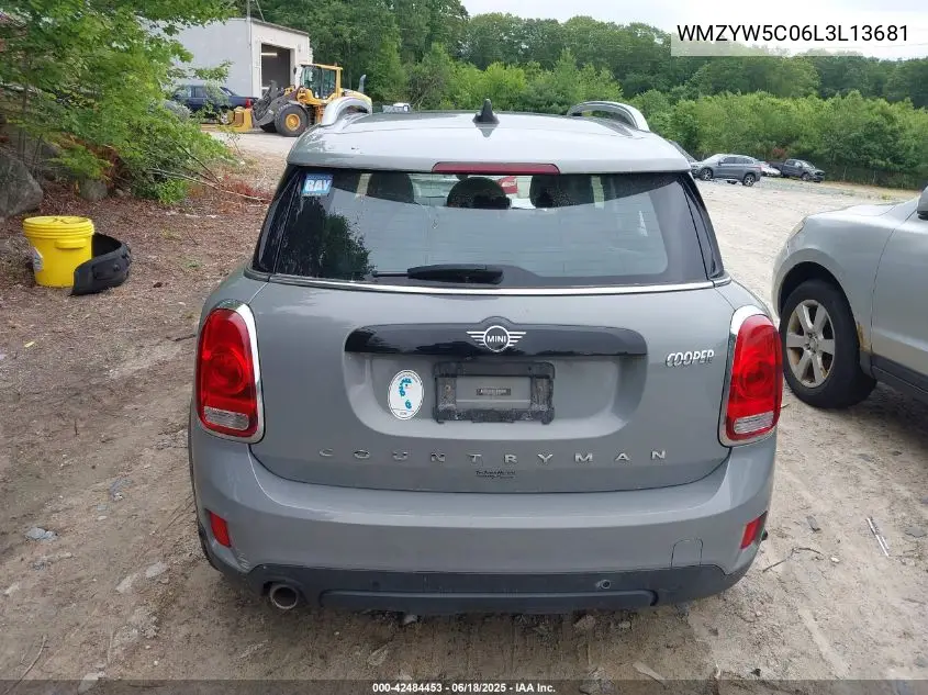 2020 Mini Countryman Cooper VIN: WMZYW5C06L3L13681 Lot: 42484453