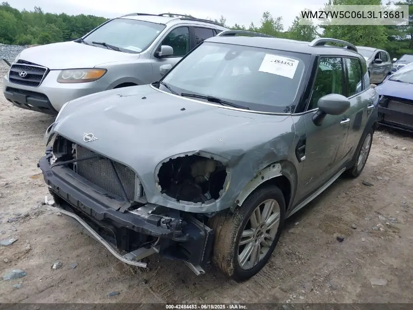 2020 Mini Countryman Cooper VIN: WMZYW5C06L3L13681 Lot: 42484453