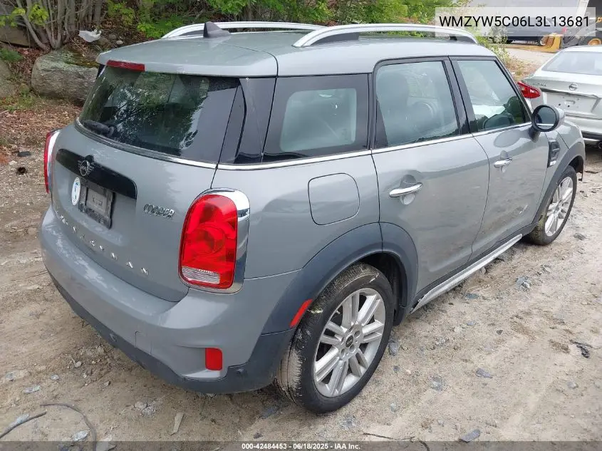 2020 Mini Countryman Cooper VIN: WMZYW5C06L3L13681 Lot: 42484453