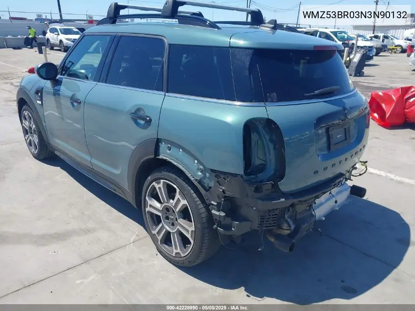 2022 Mini Countryman Cooper S VIN: WMZ53BR03N3N90132 Lot: 42228990