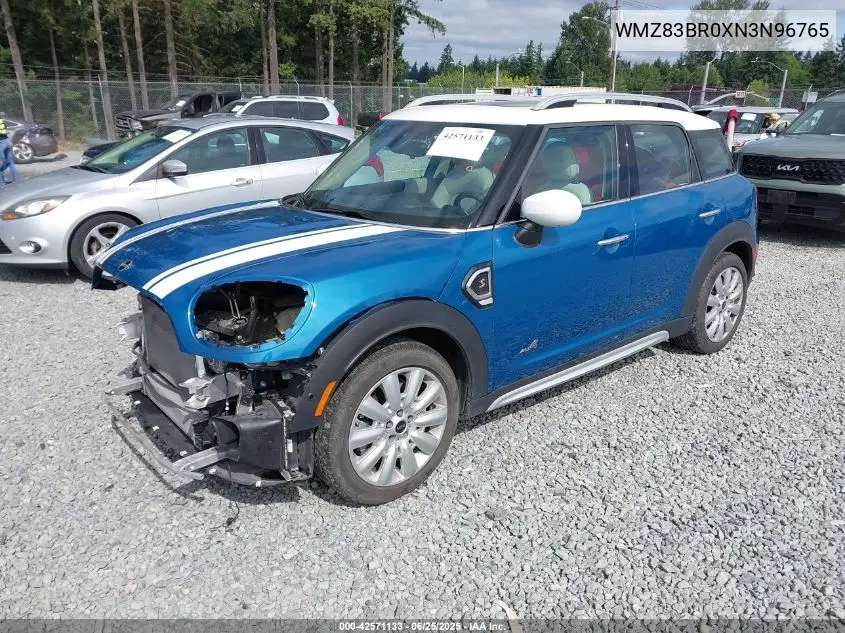 2022 Mini Countryman Cooper S VIN: WMZ83BR0XN3N96765 Lot: 42571133