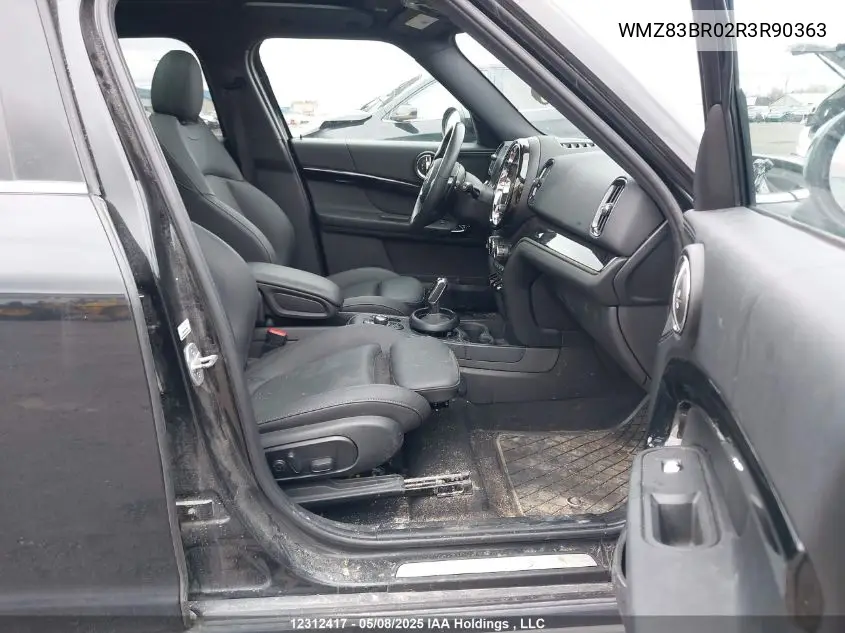2024 Mini Countryman Cooper S VIN: WMZ83BR02R3R90363 Lot: 12312417