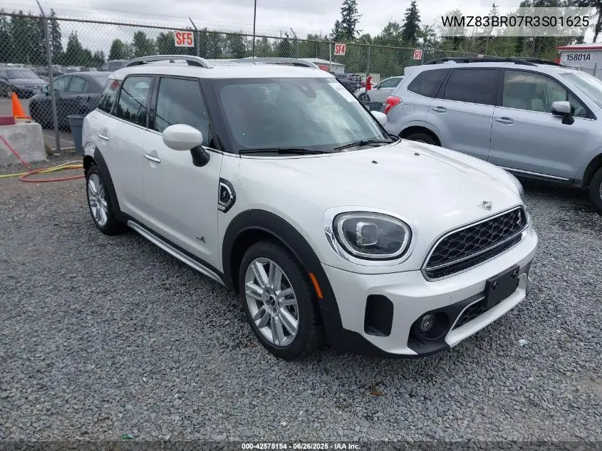 2024 Mini Countryman Cooper S VIN: WMZ83BR07R3S01625 Lot: 42575154
