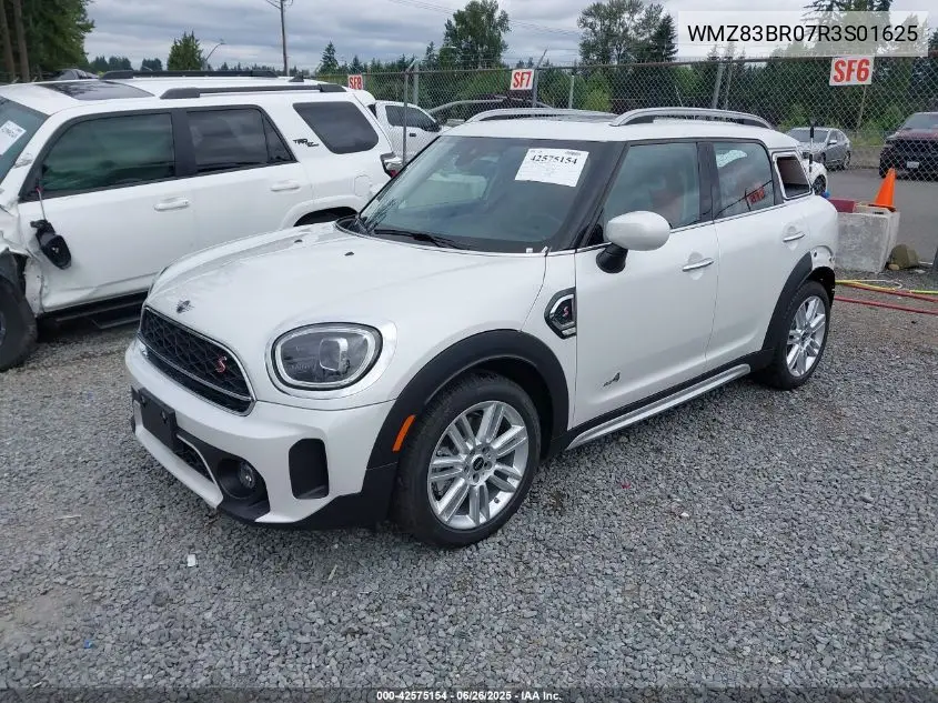 2024 Mini Countryman Cooper S VIN: WMZ83BR07R3S01625 Lot: 42575154
