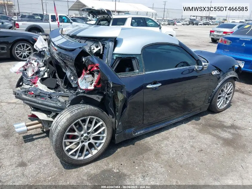 2013 Mini Coupe Cooper S VIN: WMWSX3C55DT466585 Lot: 42447484