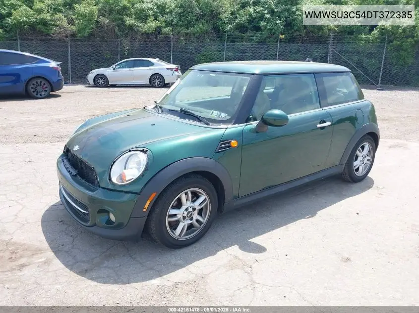2013 Mini Hardtop Cooper VIN: WMWSU3C54DT372335 Lot: 42161478