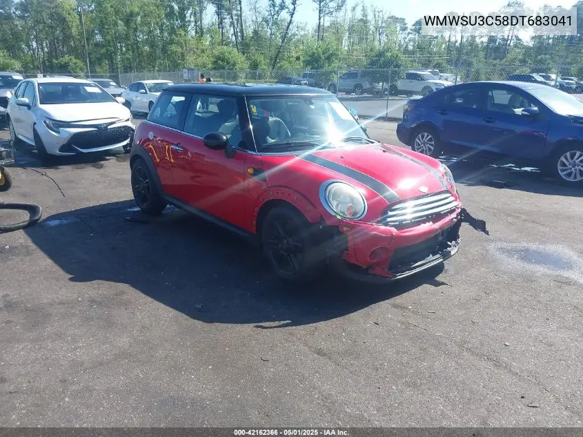 2013 Mini Hardtop Cooper VIN: WMWSU3C58DT683041 Lot: 42162366