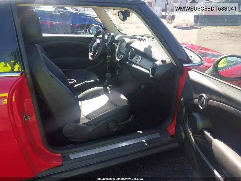 2013 Mini Hardtop Cooper VIN: WMWSU3C58DT683041 Lot: 42162366