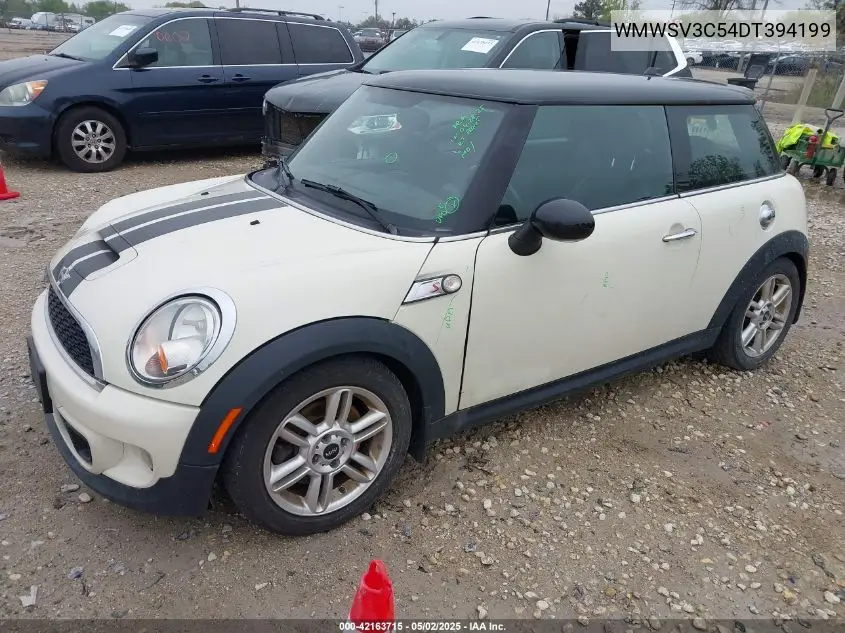 2013 Mini Hardtop Cooper S VIN: WMWSV3C54DT394199 Lot: 42163715