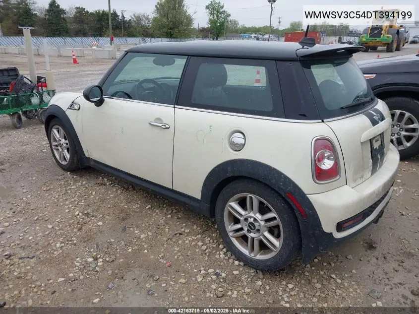 2013 Mini Hardtop Cooper S VIN: WMWSV3C54DT394199 Lot: 42163715