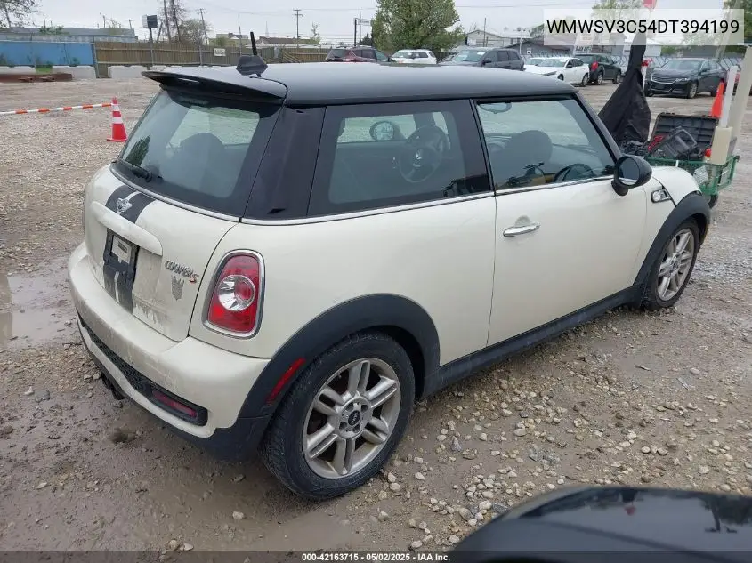 2013 Mini Hardtop Cooper S VIN: WMWSV3C54DT394199 Lot: 42163715