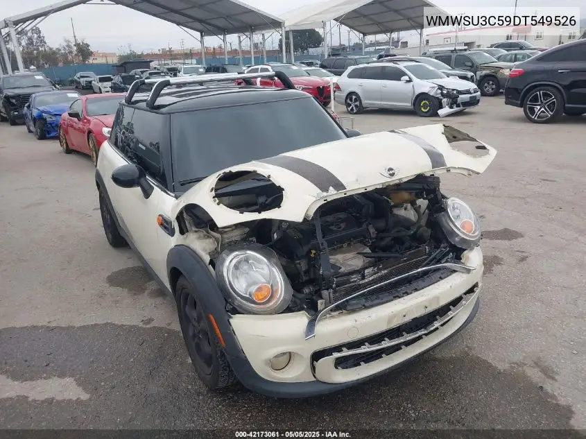 2013 Mini Hardtop Cooper VIN: WMWSU3C59DT549526 Lot: 42173061