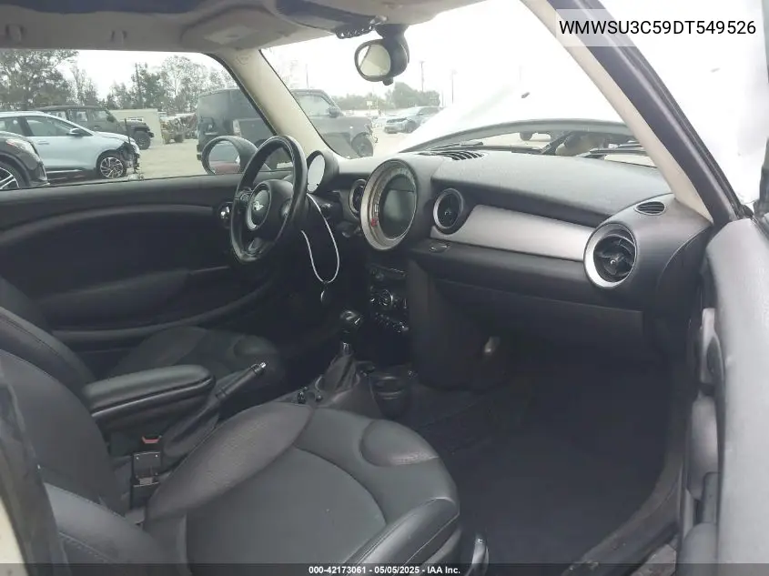 2013 Mini Hardtop Cooper VIN: WMWSU3C59DT549526 Lot: 42173061