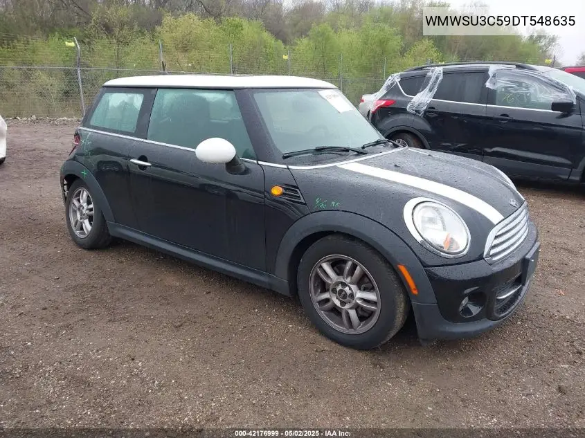 2013 Mini Hardtop Cooper VIN: WMWSU3C59DT548635 Lot: 42176999