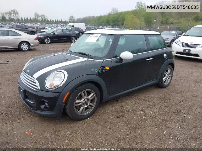 2013 Mini Hardtop Cooper VIN: WMWSU3C59DT548635 Lot: 42176999