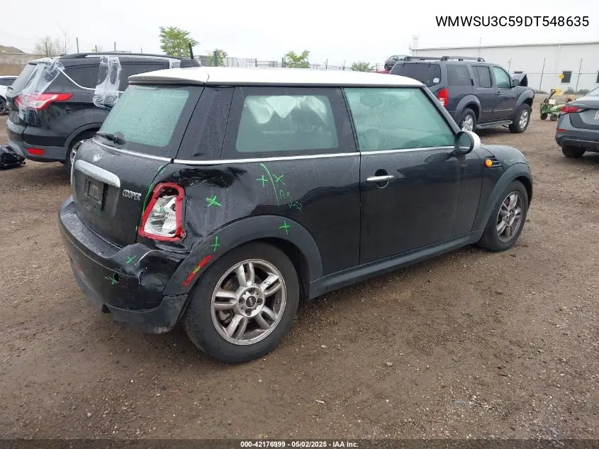 2013 Mini Hardtop Cooper VIN: WMWSU3C59DT548635 Lot: 42176999
