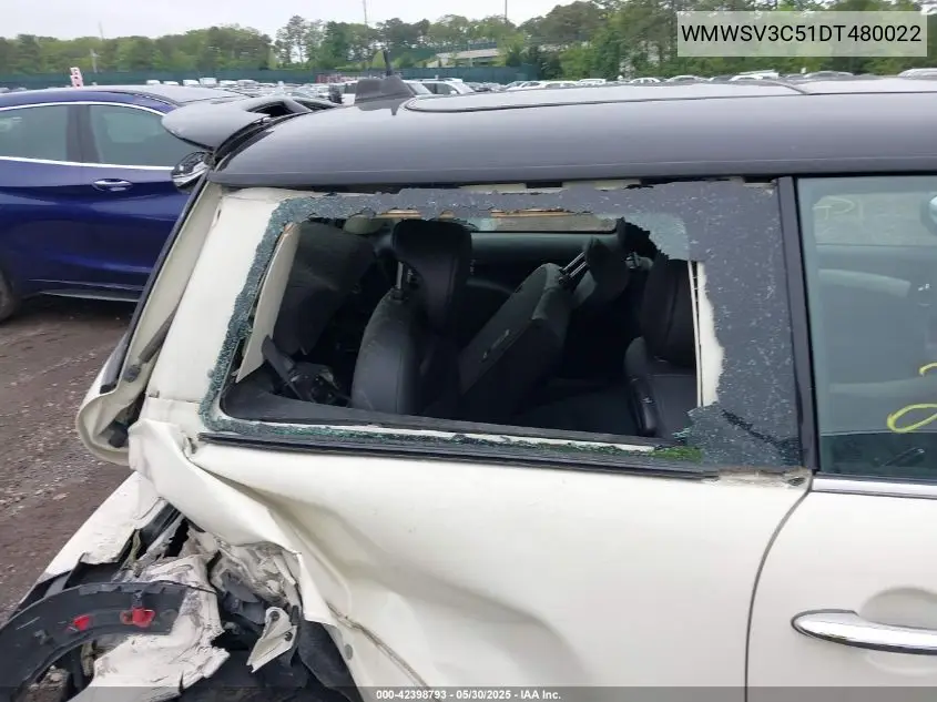 2013 Mini Hardtop Cooper S VIN: WMWSV3C51DT480022 Lot: 42398793