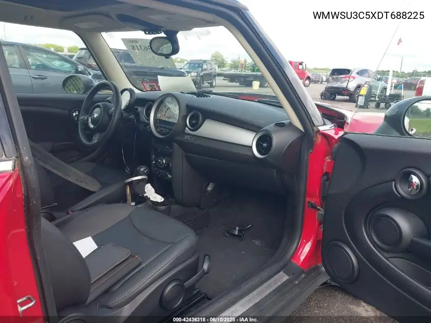 2013 Mini Hardtop Cooper VIN: WMWSU3C5XDT688225 Lot: 42436318