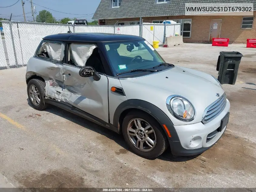 2013 Mini Hardtop Cooper VIN: WMWSU3C51DT679302 Lot: 42487568
