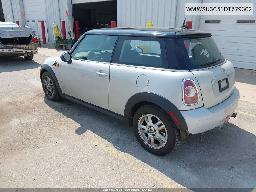2013 Mini Hardtop Cooper VIN: WMWSU3C51DT679302 Lot: 42487568
