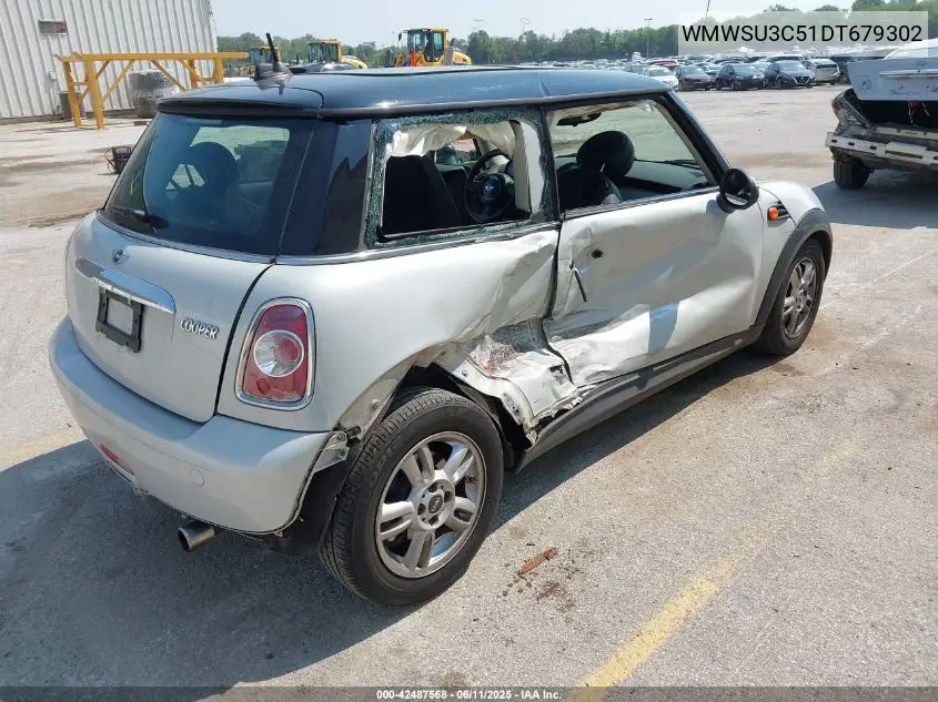2013 Mini Hardtop Cooper VIN: WMWSU3C51DT679302 Lot: 42487568