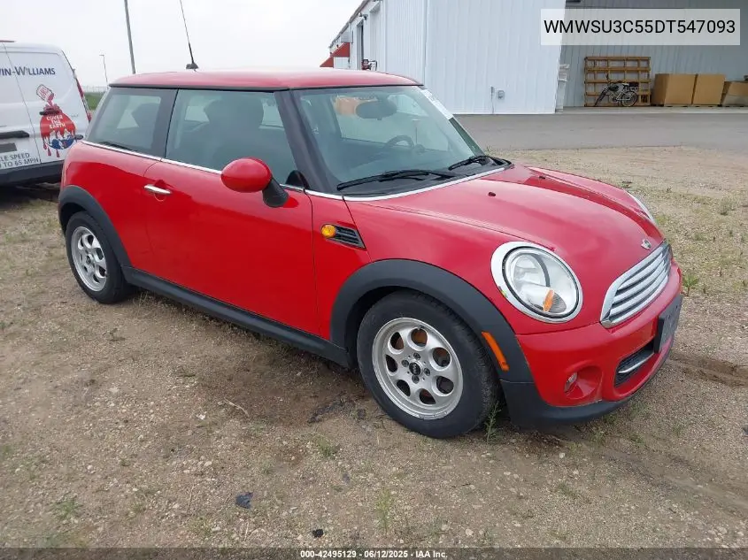 2013 Mini Hardtop Cooper VIN: WMWSU3C55DT547093 Lot: 42495129