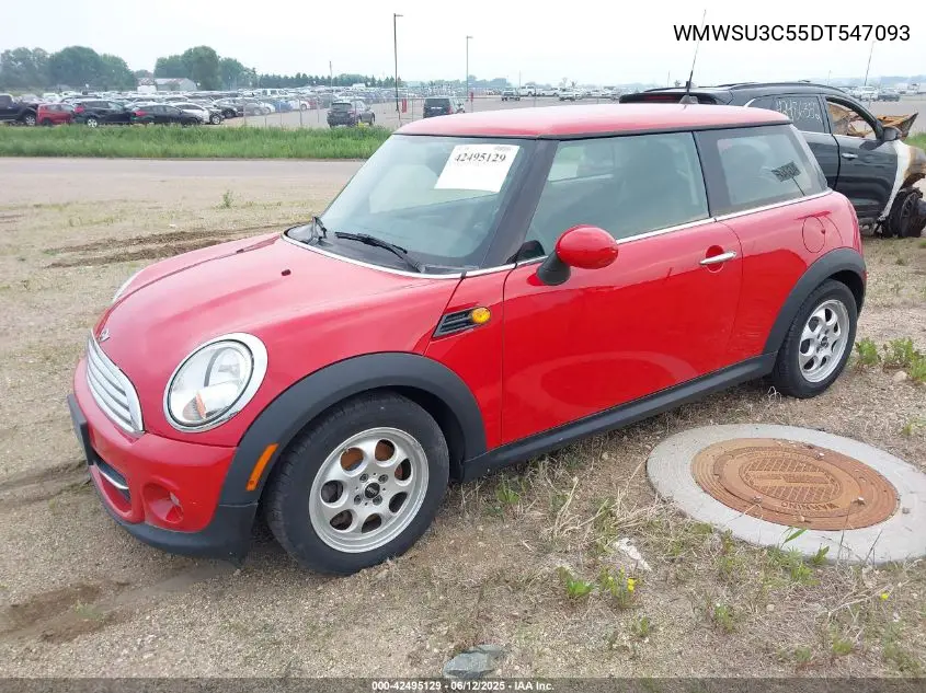 2013 Mini Hardtop Cooper VIN: WMWSU3C55DT547093 Lot: 42495129