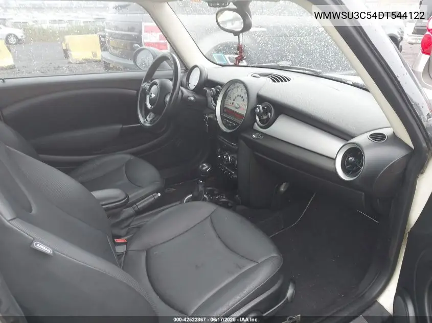 2013 Mini Hardtop Cooper VIN: WMWSU3C54DT544122 Lot: 42522867