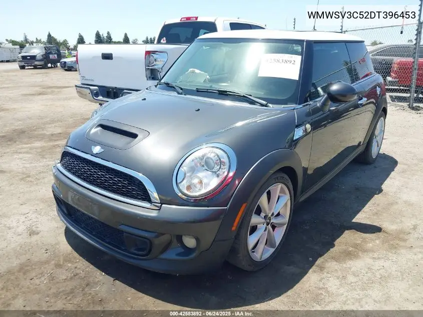 2013 Mini Hardtop Cooper S VIN: WMWSV3C52DT396453 Lot: 42583892