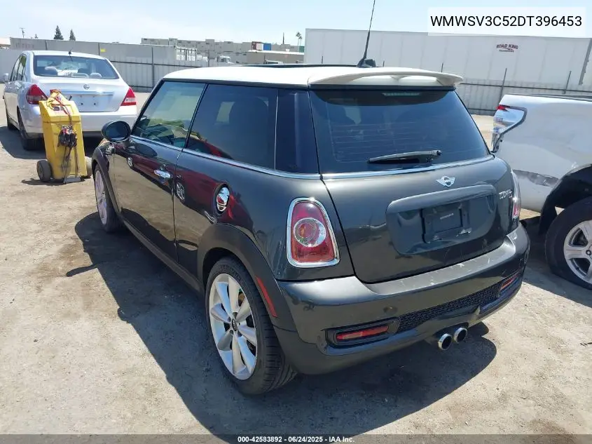 2013 Mini Hardtop Cooper S VIN: WMWSV3C52DT396453 Lot: 42583892