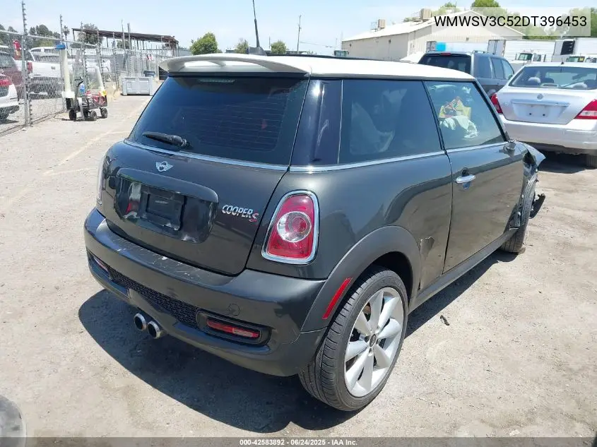 2013 Mini Hardtop Cooper S VIN: WMWSV3C52DT396453 Lot: 42583892