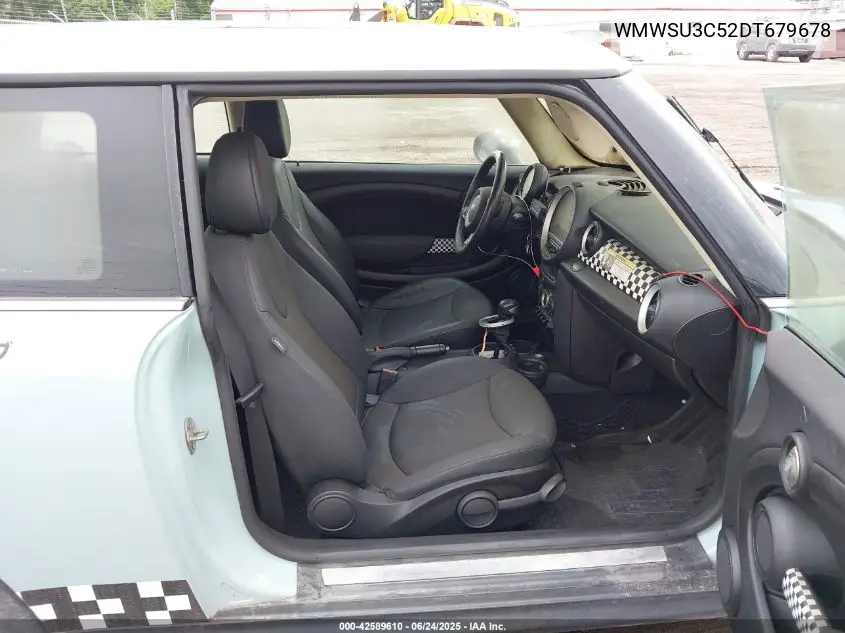 2013 Mini Hardtop Cooper VIN: WMWSU3C52DT679678 Lot: 42589610