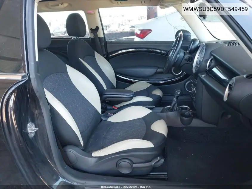 2013 Mini Hardtop Cooper VIN: WMWSU3C59DT549459 Lot: 42605442