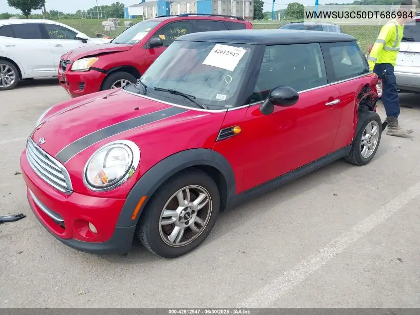 2013 Mini Hardtop Cooper VIN: WMWSU3C50DT686984 Lot: 42612547