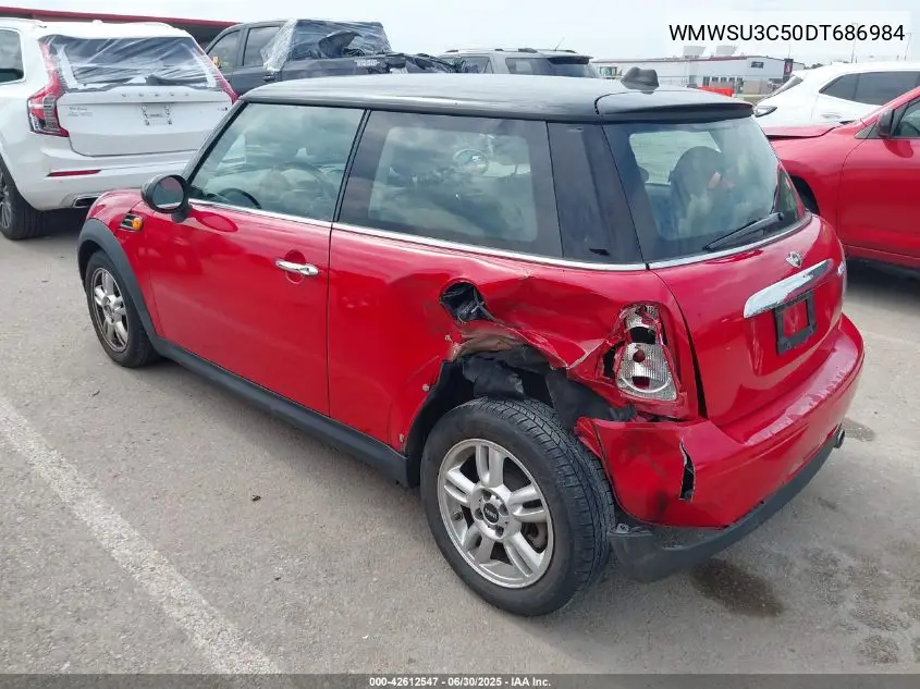 2013 Mini Hardtop Cooper VIN: WMWSU3C50DT686984 Lot: 42612547