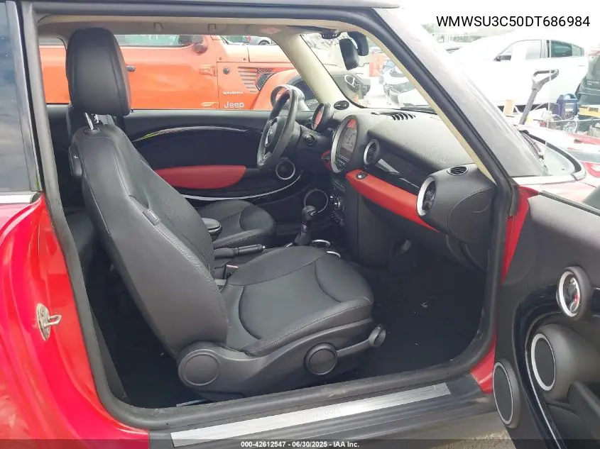 2013 Mini Hardtop Cooper VIN: WMWSU3C50DT686984 Lot: 42612547