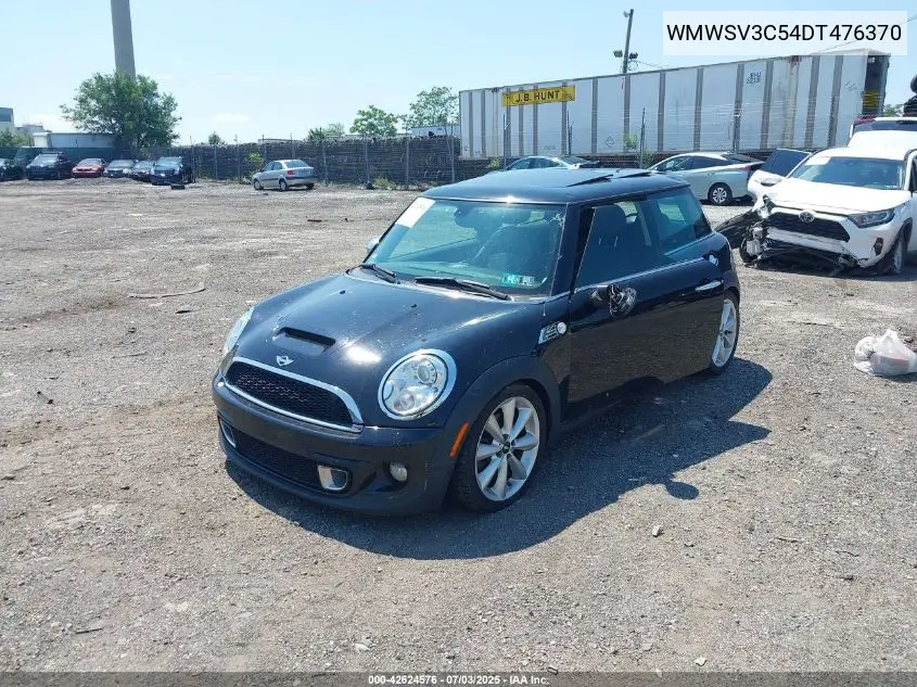 2013 Mini Hardtop Cooper S VIN: WMWSV3C54DT476370 Lot: 42624576