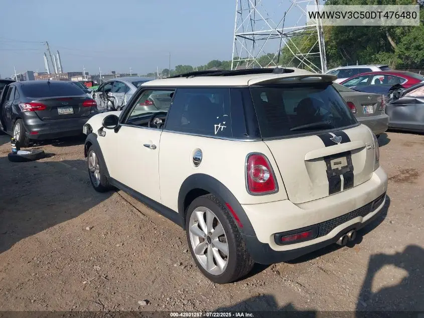 2013 Mini Hardtop Cooper S VIN: WMWSV3C50DT476480 Lot: 42801257
