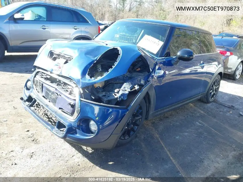 2014 Mini Hardtop Cooper S VIN: WMWXM7C50ET970873 Lot: 41825192