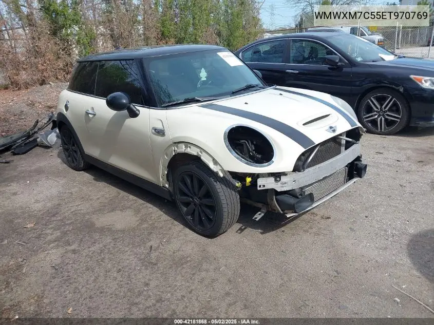 2014 Mini Hardtop Cooper S VIN: WMWXM7C55ET970769 Lot: 42181868