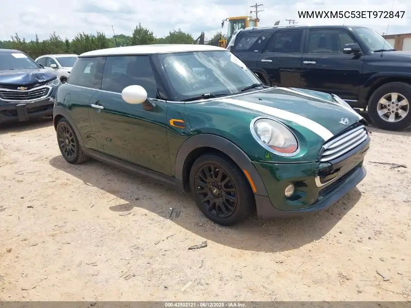 2014 Mini Hardtop Cooper VIN: WMWXM5C53ET972847 Lot: 42502121