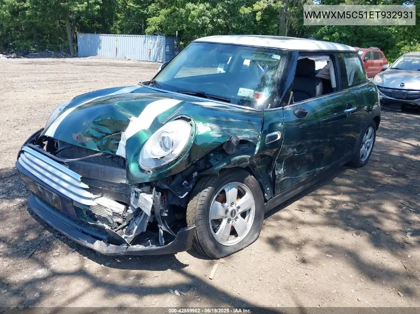 2014 Mini Hardtop Cooper VIN: WMWXM5C51ET932931 Lot: 42559902