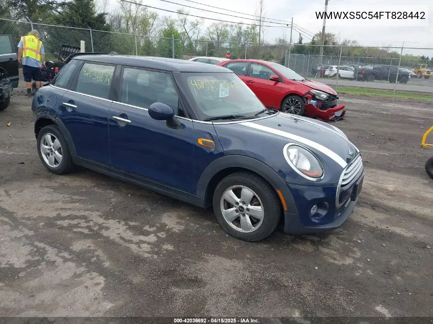 2015 Mini Hardtop Cooper VIN: WMWXS5C54FT828442 Lot: 42036692