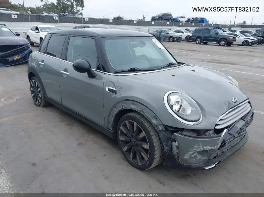 2015 Mini Hardtop Cooper VIN: WMWXS5C57FT832162 Lot: 42159929