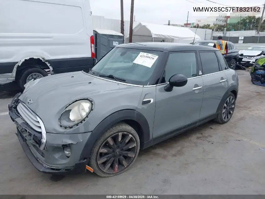 2015 Mini Hardtop Cooper VIN: WMWXS5C57FT832162 Lot: 42159929