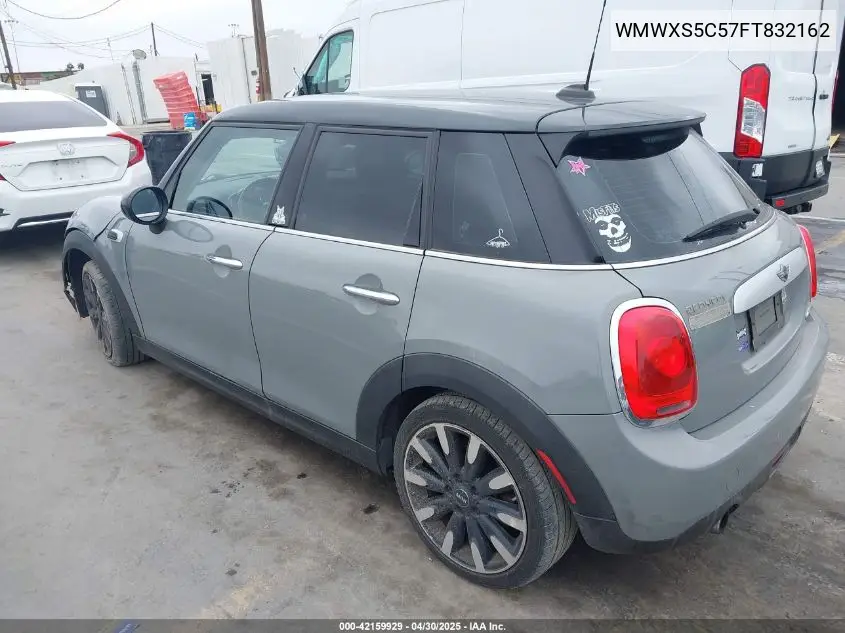 2015 Mini Hardtop Cooper VIN: WMWXS5C57FT832162 Lot: 42159929